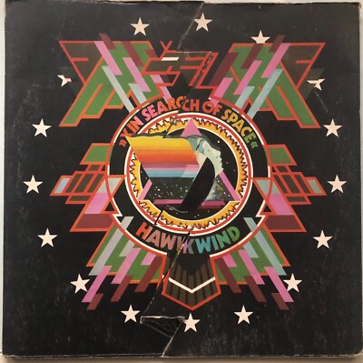 Hawkwind X In Search Of Space 1971 UK UA Uag 29202 '' SLEEVE ONLY ''  No Vinyl