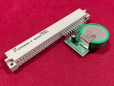 Acorn Podule Riser New! Acorn Archimedes Risc PC etc Podule type RTC Real Time Clock ...