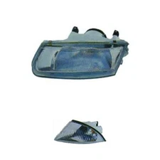 Left headlight for Mitsubishi Charisma year 95-02.99 with QVD indicators