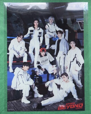 ATEEZ Beyond: Zero Japan 2nd Album Group A4 Film Print Mini Poster Limited POB