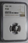 1963 PF68 Roosevelt Dime NGC