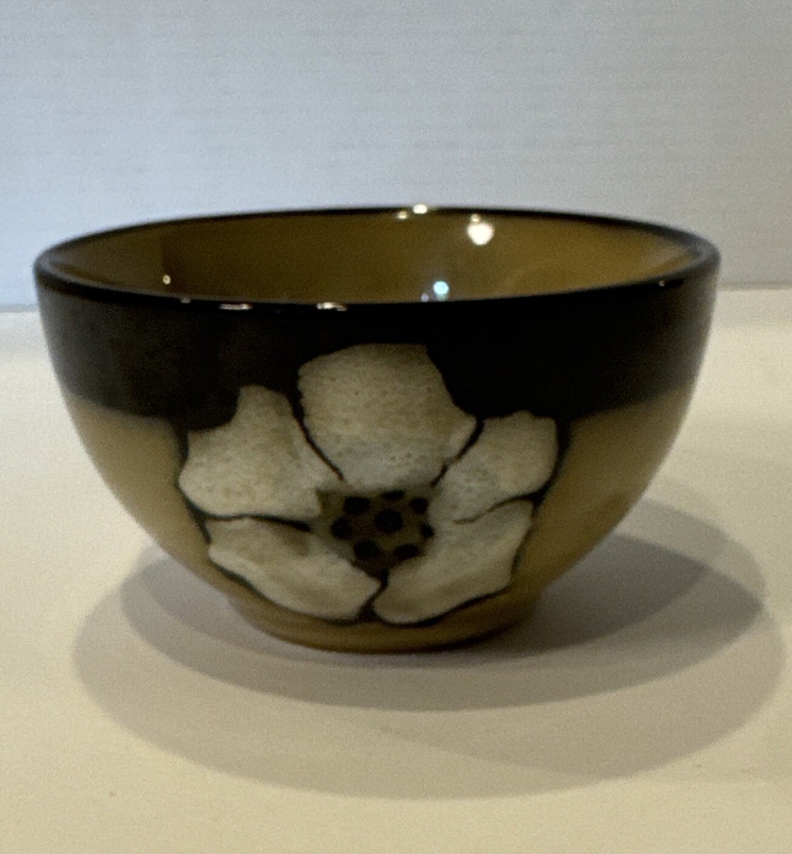 Pfaltzgraff Painted Poppies Fruit Dessert Bowl