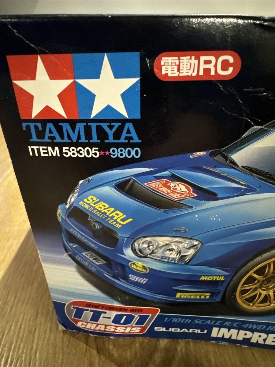SUBARU インプレッサ　WRC 2003 58305 Subaru Impreza WRC 2003 1/10th Scale 4WD High Performance