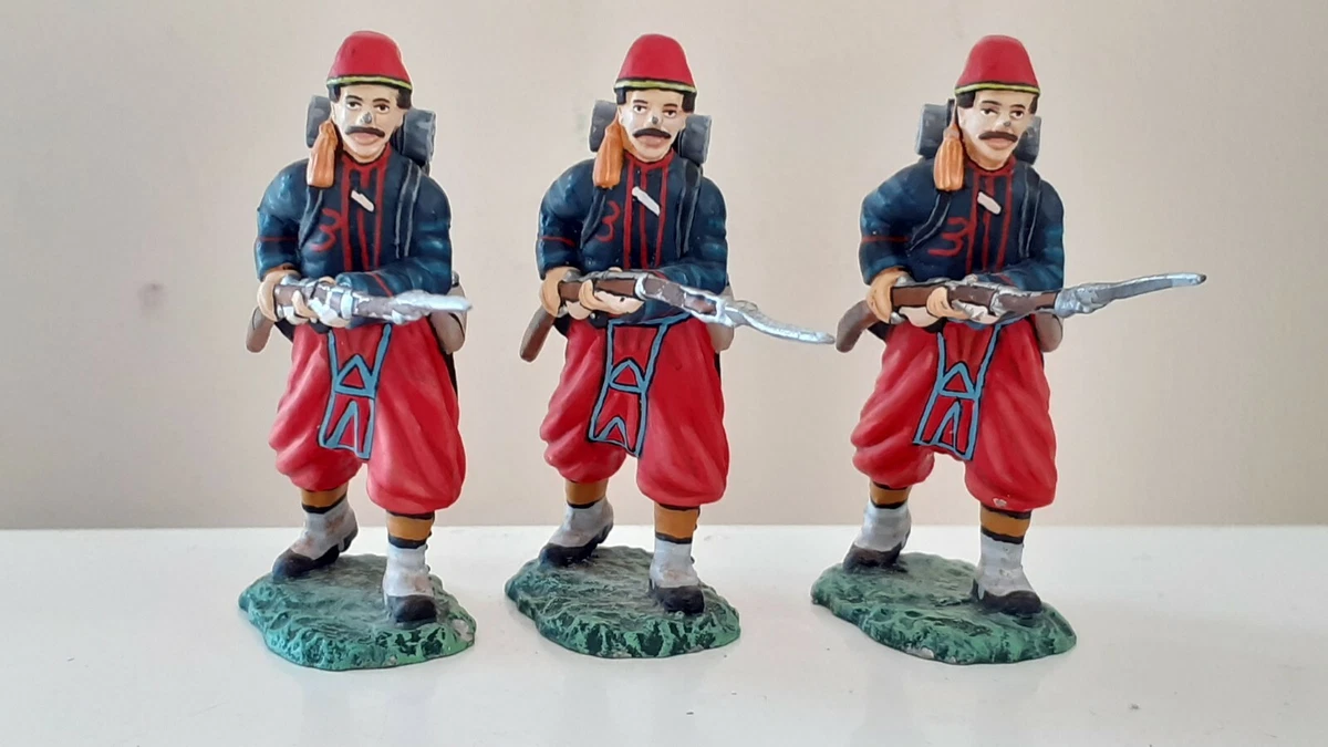 Soldats De Plomb 54mm Frontline Figures – 1er Empire British 3rd Regiment Of Foot The Buffs