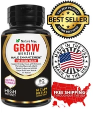 MALE ENHANCING PILLS FOR MEN, LIBIDO, PERFORMANCE, & STAMINA SUPPORT 60 PILLS