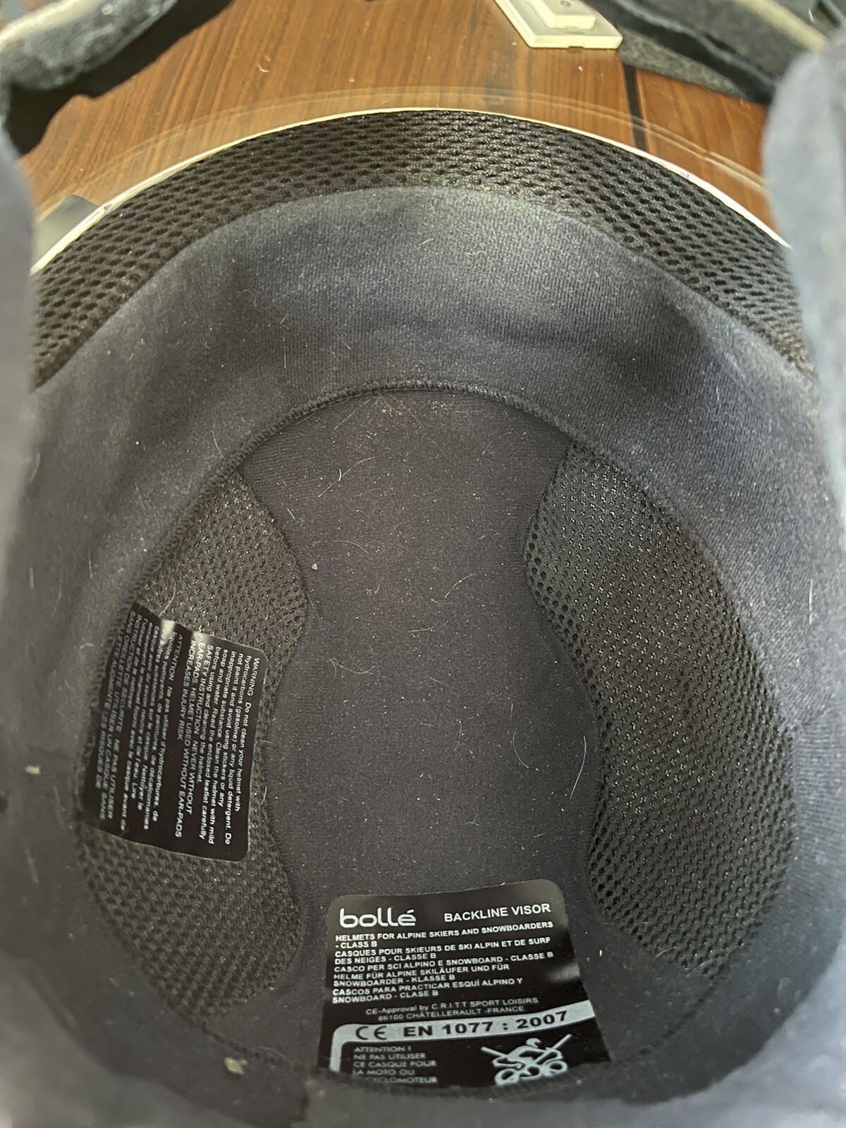 Bolle Backline Visor Two Lens Ski Helmet, White, 5961 cm, LXL,Boxed