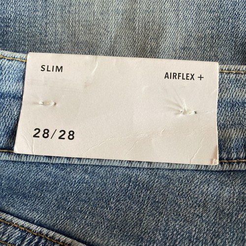 American Eagle Jeans Men's 28x28 Medium Indigo Blue Slim Airflex + Stretch NWT - Picture 8 of 13