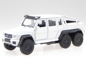 Details About Mercedes Bm463 G Model G63 Amg 6x6 White Diecast Modelcar 43704 Welly 142