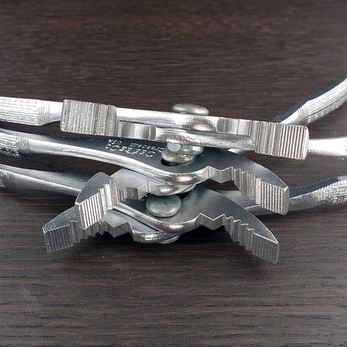 Lot of 3 NOS Crescent CeeTee Co 6 1/2" Slip Joint Combination Pliers USA - Picture 5 of 6