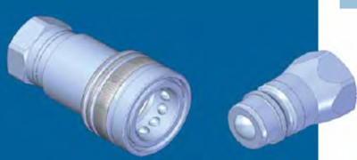 DNP ''1/2''''-ISO7241 SERIE BSP KUGEL SCHNELLKUPPLUNG WEIBLICH''