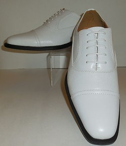 ebay mens white dress shoes