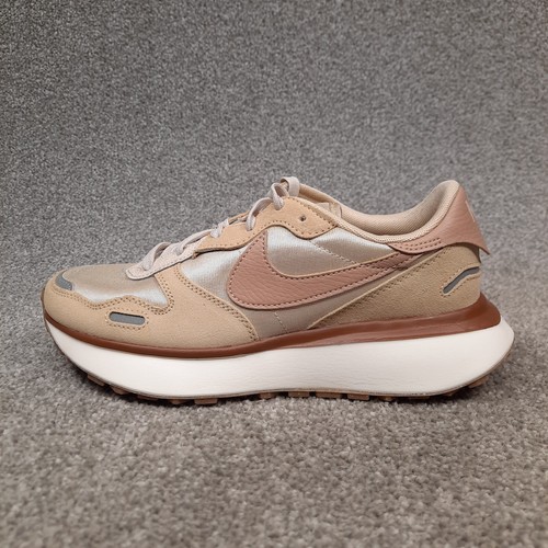 Nike Phoenix Waffle Sanddrift Women Sneaker Shoe Size 9.5 Gym Running FD2196 102 - Picture 4 of 11
