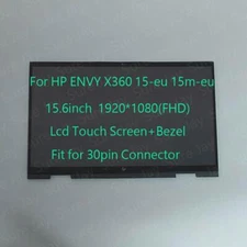 15.6" FHD LCD Touch Screen+Bezel Assembly for HP ENVY X360 15-eu 15m-eu