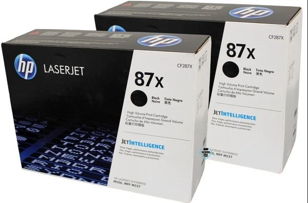 HP CF287XD Black Toner (87X Dual Pack) Brand New M506dn M506x MFP M527dn MFP M52 - Image 2 of 3