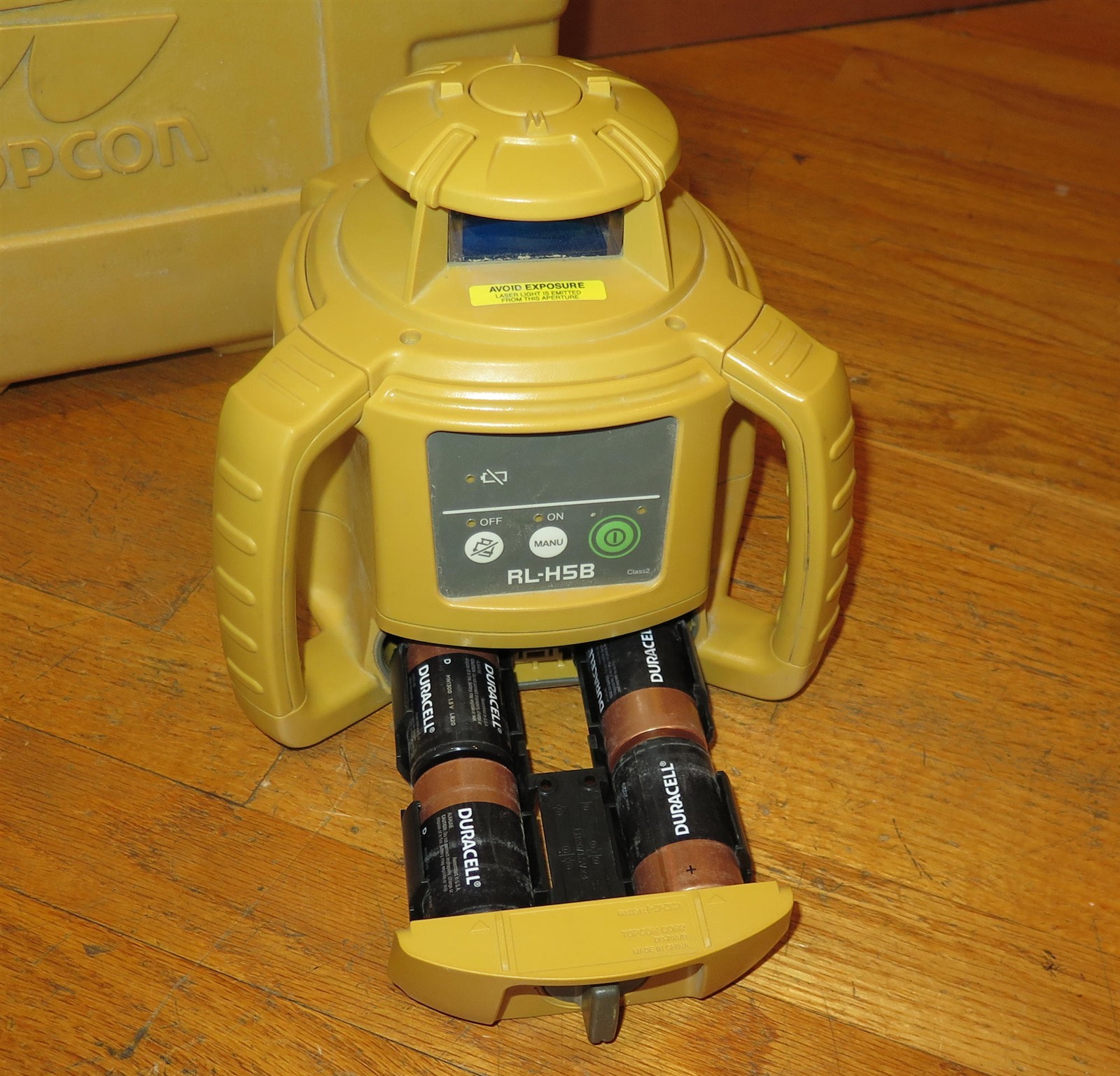 Topcon RL-H5B Rotary Laser Level with LS-80L Long Range Receiver