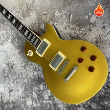 Custom LP: Chrome Parts Mahogany Neck/Body HH Pickups Fixed Bridge 6 String