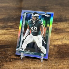 2025 Topps Chrome #250 Jalen Carter Refractor