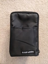 Vintage Case Logic Black 15 CD Compact Disc Holder Case With Strap.
