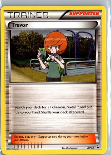 Trevor XY33 Promo Supporter XY Black Star Promo [B1]