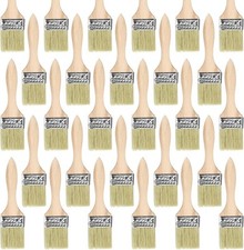 Paint and Chip Brushes for Paint, Stains, Varnishes, 2 inch, Brown