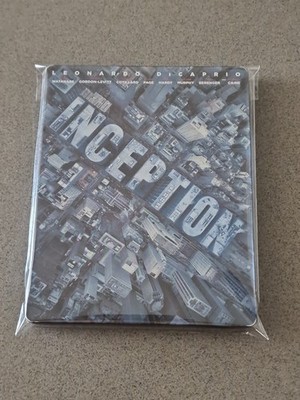 Inception , Steelbook Bluray , Leonardo DiCaprio