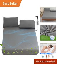 Luxury Queen Grounding Sheet - 90 Cotton, 10 Silver Fiber - Improved Sleep