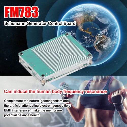 Generatore Di Risonanza Schumann 7.83Hz - Dispositivo Ricaricabile Per Relax E Sonno - Versione Aggiornata Con Batteria A Lunga Durata