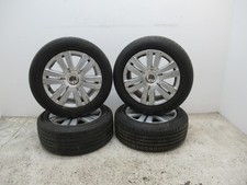 VW Passat 3C B6 05-09 4x Alufelgen Sommerreifen 16 Zoll 7J ET45 3C0601025B #364