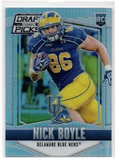 2015 Prizm Draft Picks Silver #228 Nick Boyle Delaware Blue Hens  Rookie RC zzz