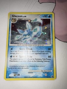 Pokémon TCG Glaceon LV.44 Holo Rare Card Majestic Dawn 5/100