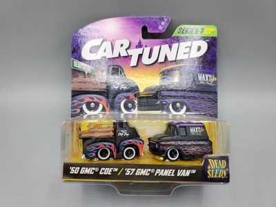 Car Tuned Dead Sleds Double Pack Ser. 7 50 GMC COE & 57 GMC Panel Van