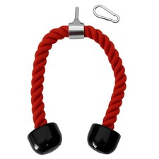 Heavy Tricep Rope Cable Attachment for Home Gym Pulley System  LAT Pull Down