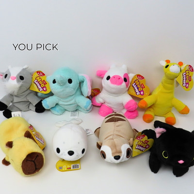 ZURU Hug-A-Lumps Mini Weighted Plush 7'' You Pick Animal Sensory NEW