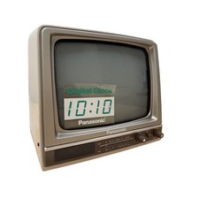 TV Portátil Panasonic TR-9000T 9" Blanco y Negro Años 70 DE COLECCIÓN *NUEVO*
