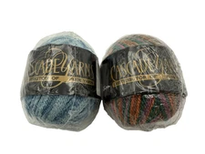 2 Balls Cascade Fixation Yarn Cotton/Elastic