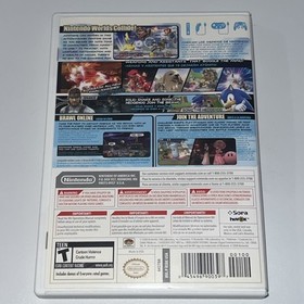 Super Smash Bros. Brawl (Nintendo Wii, 2008) CIB Complete Very Good TESTED!