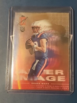 2024 Topps Signature Class Drake Maye After Image Rookie #AI-8 Patriots RC