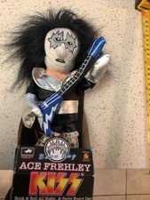 kiss ace frehley- bean bag - 1998-canada shipping only AS IS package wear