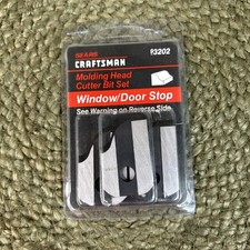 Craftsman Wood Molding Head Cutter Bits Window Door Stop 93202 NIP
