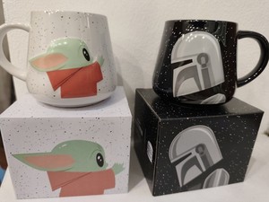 2 TAZZE MUG Star Wars The Mandalorian and Grogu X Burger King 