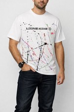 MAISON MARGIELA PAR S Men  s Paint Splatter T-Shirt Size 48 L-XL 