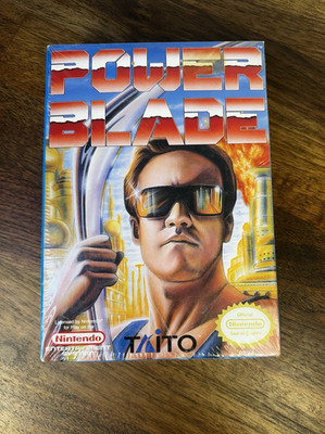 Power Blade Nintendo NES AUTHENTIC BRAND NEW FACTORY SEALED H-SEAM, VERY RARE