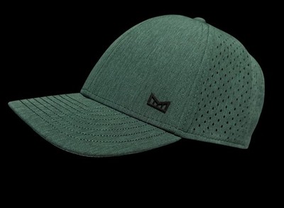Melin Hydro A-Game Icon Shady Glade Hunter Green Sports Golf Cap Hat Size Small