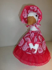 Best dressed goose geese clothes outfits 17" MEDIUM  Valentine day 871-10