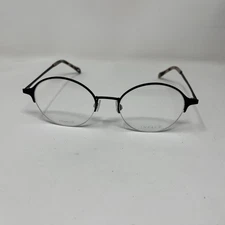 INFACE TITANIUM EYEWEAR IF 1341 9031 48-17-140 BLACK BROWN EYEGLASSES JT81