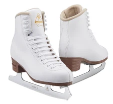 Jackson Ultima Excel Women's Figure Ice Skates, Size 8.5, Color White