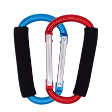 2 Pack Large Aluminum Stroller Hooks