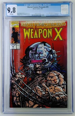 Marvel Comics Presents 79 CGC 9.8 Wolverine Weapon X  Sunspot Doctor Strange