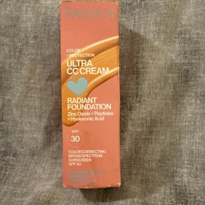 Pacifica Ultra CC Cream Radiant Foundation Warm/Light 1 fl oz - Imperfect Box