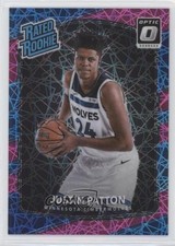 2017 Donruss Optic Rated Rookie Pink Velocity Prizm 49/79 Justin Patton #185 uk2